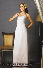 wedding dress - style DM063