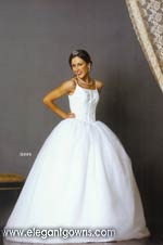 wedding dress - style DQ005