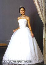 wedding dress - style DQ006