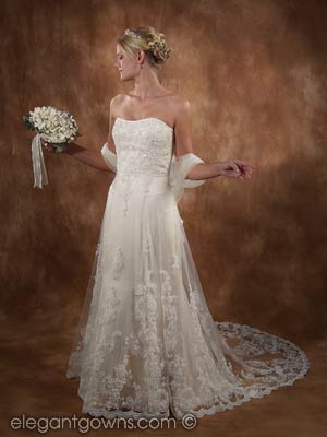 wedding dress - style Ella