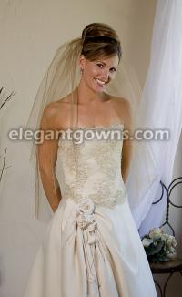 Gold Bridal Tulle