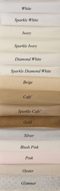 Wedding Veil Color Chart