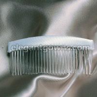 Satin Covered Plastic Comb