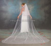 2 Tier Cathedral #2 wedding veil