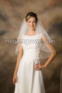 108" Wide wedding veil